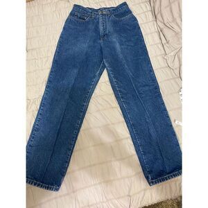 L.L. Bean Women's Straight Leg Jeans - Blue